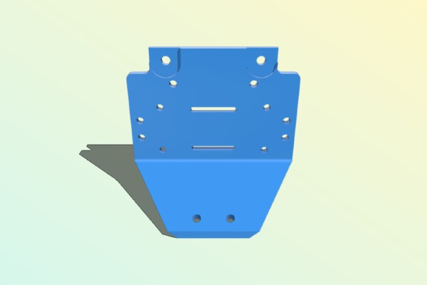 Geeetech A10 Strain Relief | 3d print model