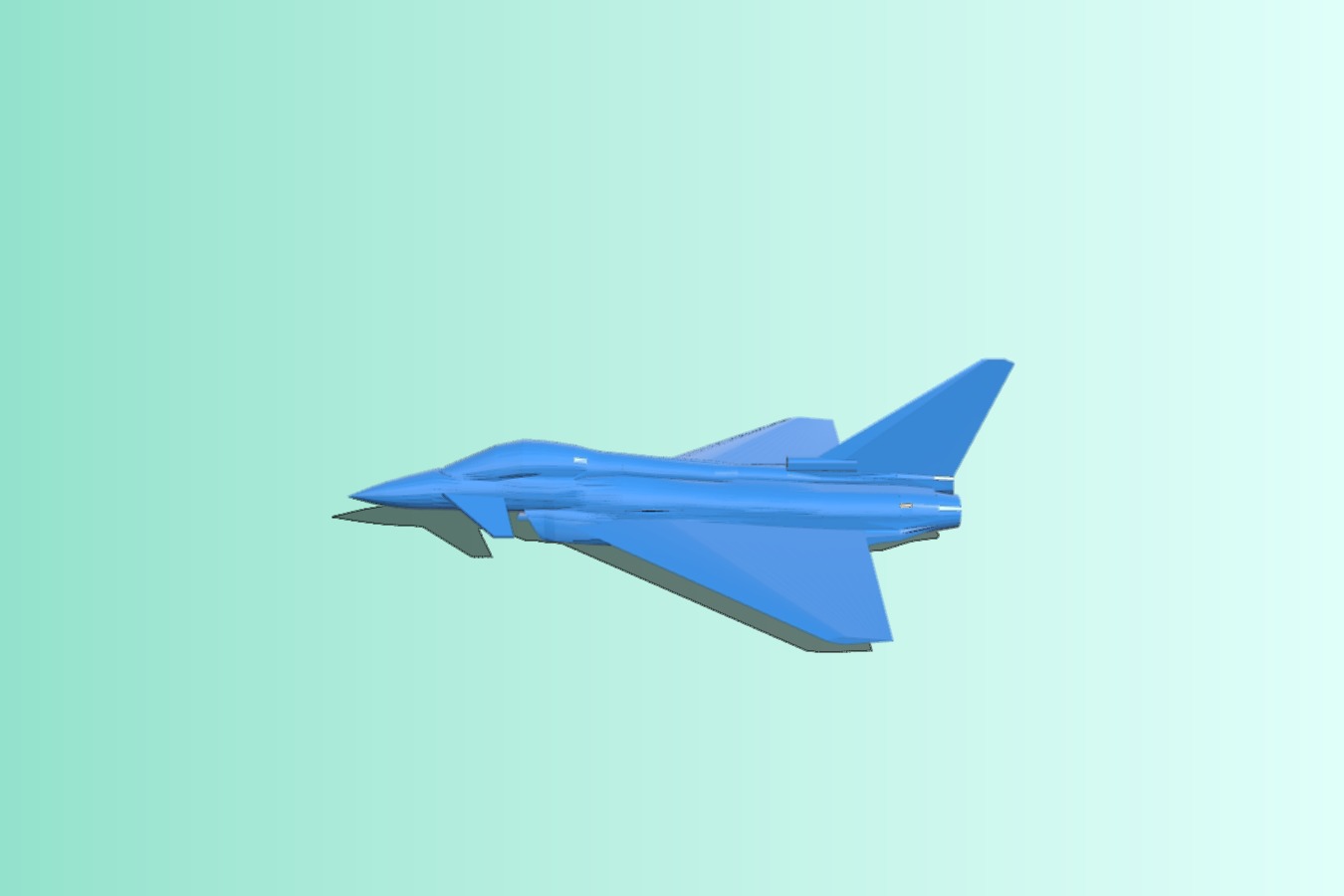 Jet plane EFA