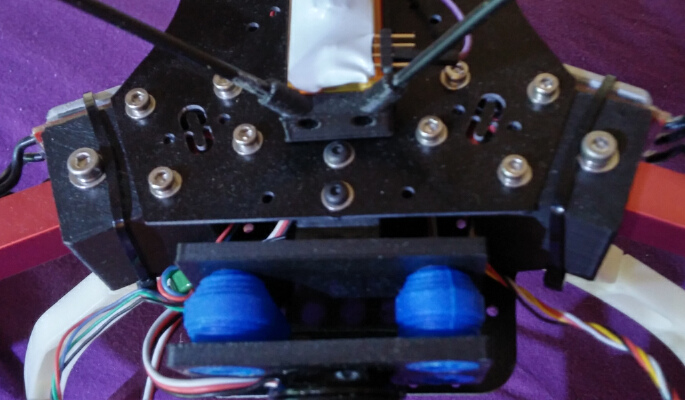 DJI F450 adapters for 0.5" X525 aluminium arms | 3d print model
