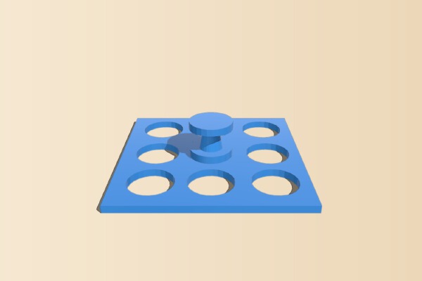 Ikea Trones shoe storage cabinets adhesive mount plate | 3d print model