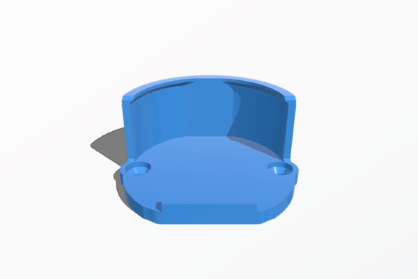 Shelly 1_PM Mount for GIRA System 55 Switches | 3d print model