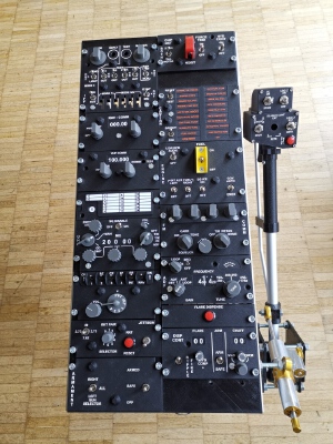 UH-1 pedestal VHF-COMM panel | 3d print model
