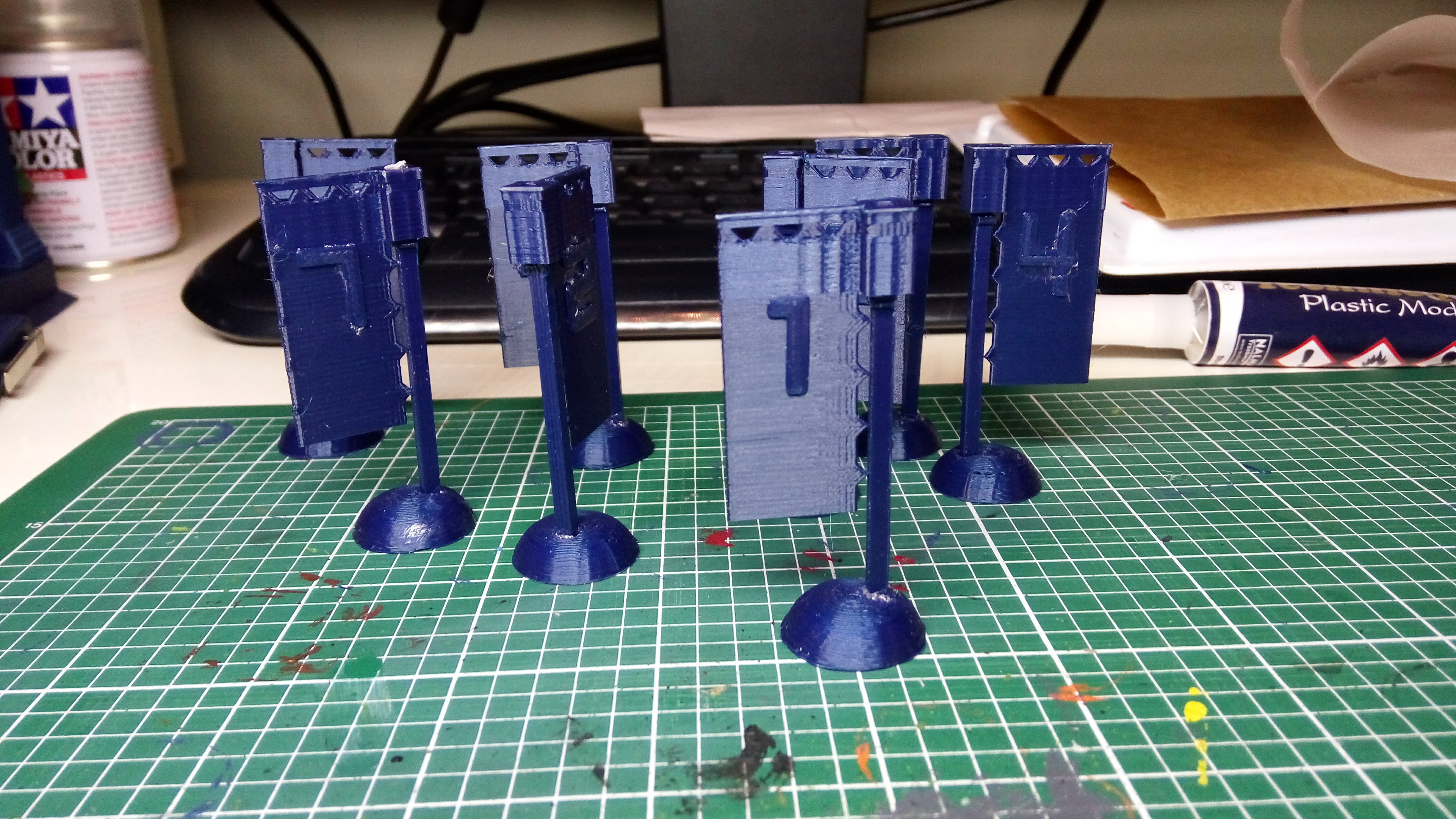Rising Sun war markers