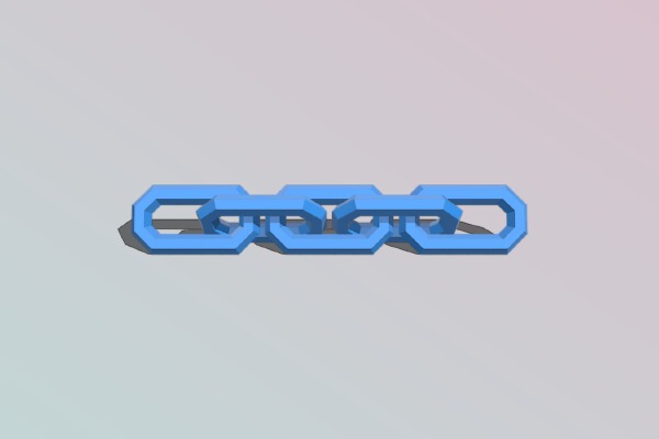 Key Chain with a Twist! - Real World Combines with 3D World | 3d print model