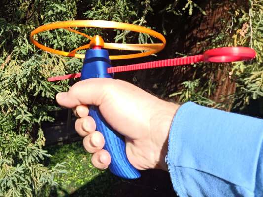 Way over-engineered pull-copter v3 | 3d print model