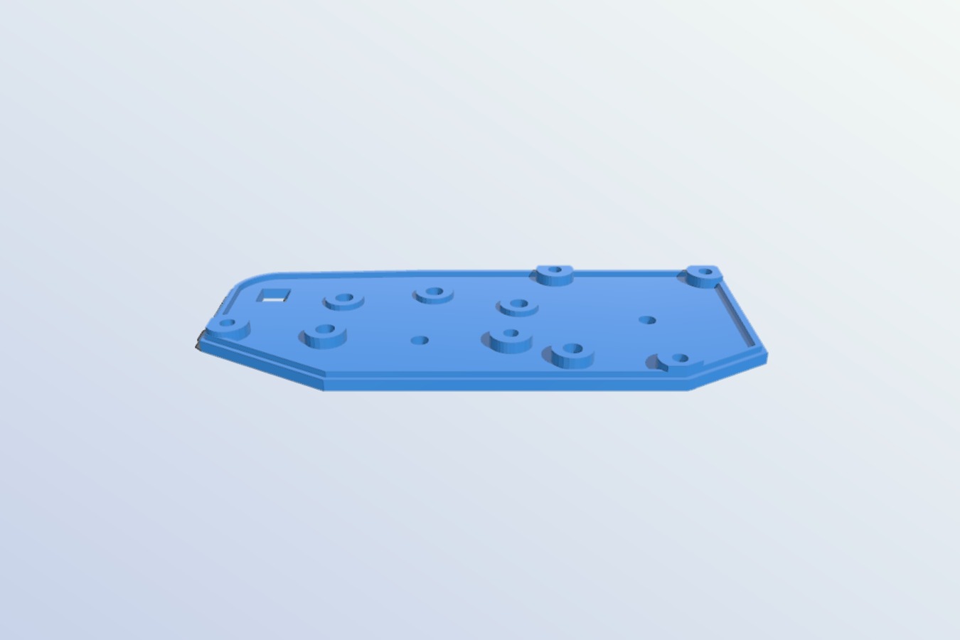 Brush Deck Side Gearbox Cover for the Roomba 7xx Series