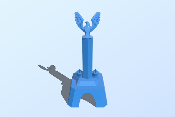 7.  National Cemetery Gravestone | 3d print model