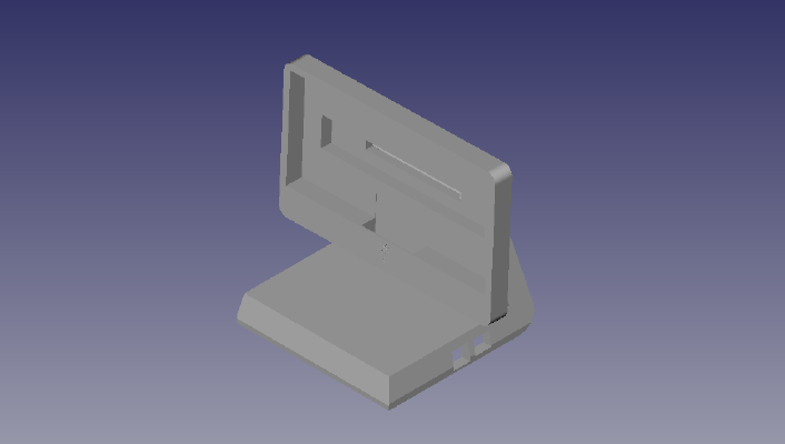 iPi Raspberry Pi enclosure with 16x32 RGB LED Matrix Display | 3d print model