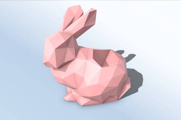 Rabbit shaped Planter | 3d print model