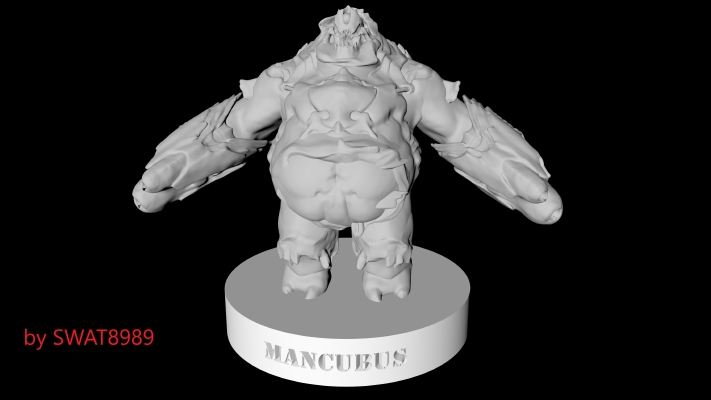 Mancubus (Doom 4) | 3d print model