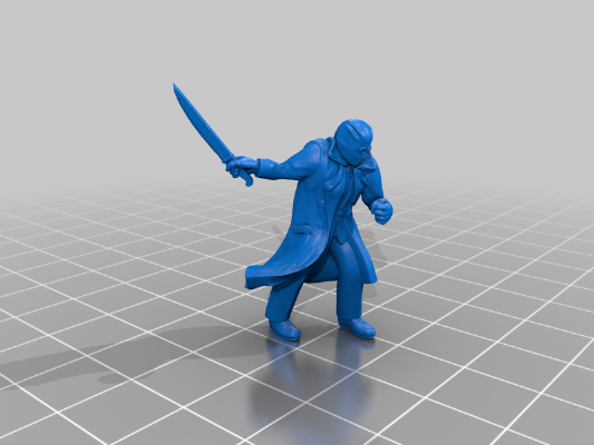 Buttonmask the Serial Killer | 3d print model