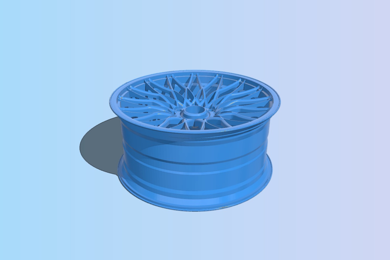 BBS Wheel 100mm Diameter