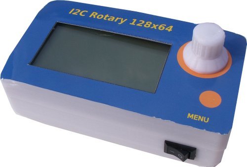 Project box for rotary LCD interface