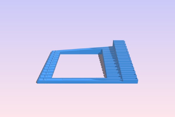 Spade Bit Rack | 3d print model