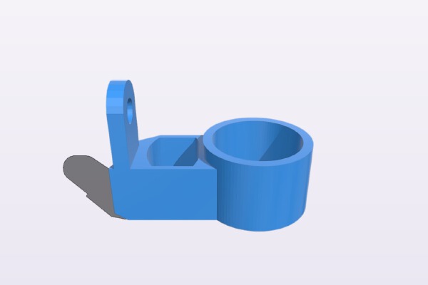 A cup_drink holder for Smart Fortwo 450. | 3d print model