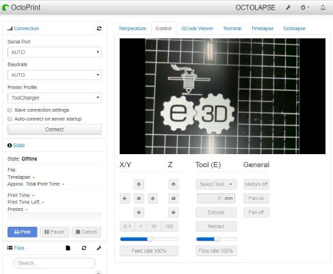 E3D's ToolChanger - Raspberry Pi Zero Camera Add-On | 3d print model