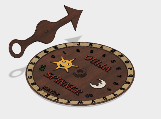 Ouija Spinner | 3d print model