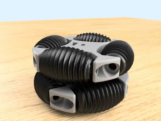 52mm Omni Wheel | 3d print model