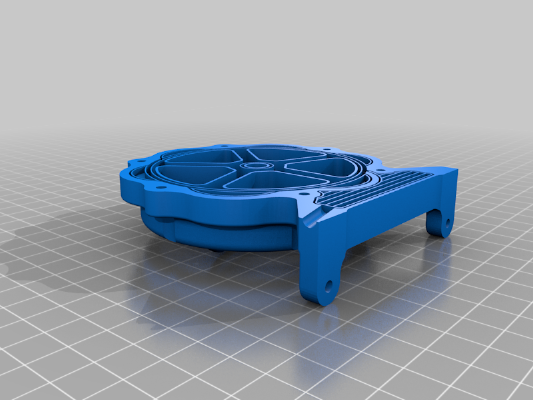 3D printed Electric Generator (axial flow generator) | 3d print model