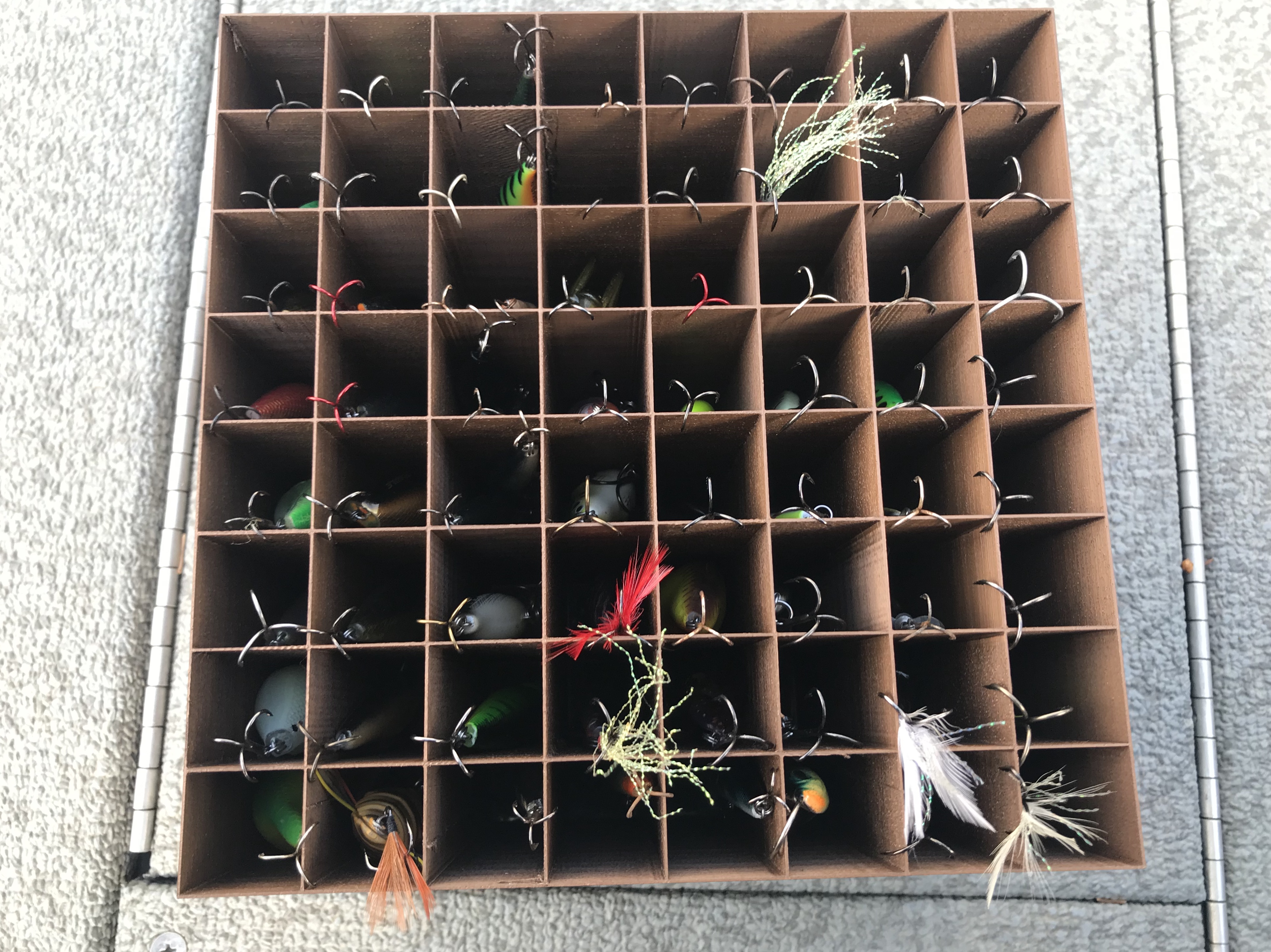 Lures organizer