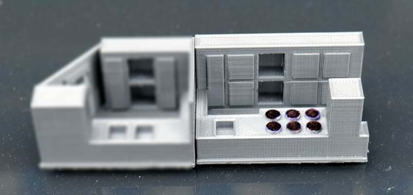 Kitchen (Küchenteil) for Märklin 4024 (Speisewagen) | 3d print model