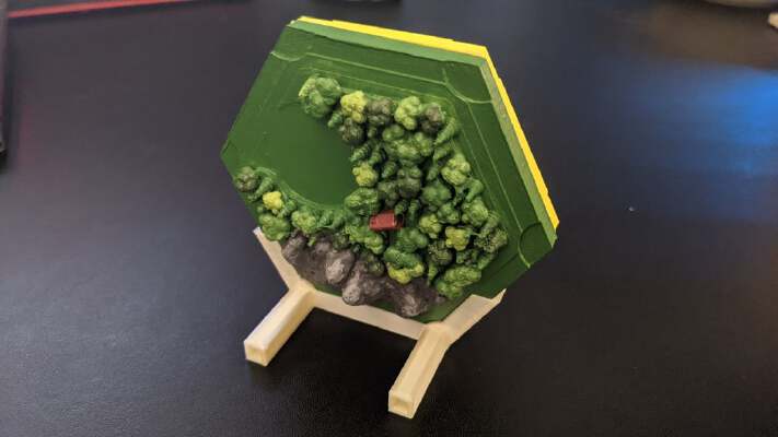 Catan Hex Holder | 3d print model