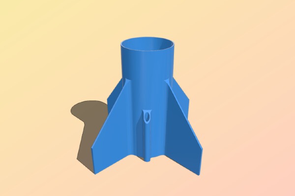 Modular Model Rocket | 3d print model