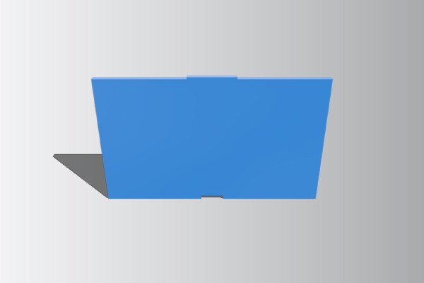 A Replicator 2 build plate | 3d print model