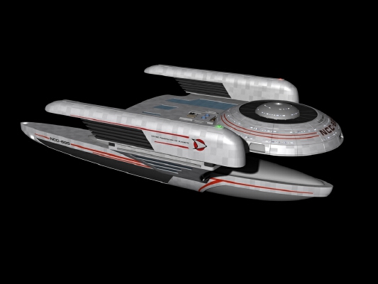 Oberth Class Starship | 3d print model