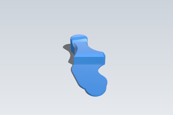 Digital Caliper Toggle Switch Mod - Slightly tweaked (larger) | 3d print model