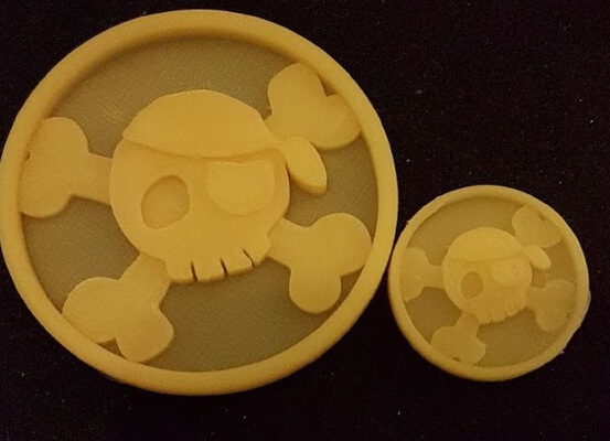 Jolly roger coin | 3d print model