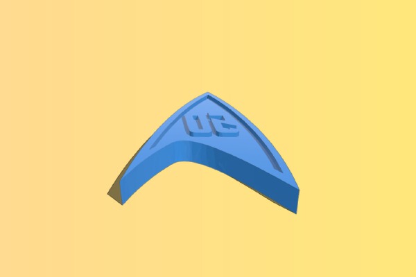 Star Trek 50th Anniversary Ink Stamp | 3d print model