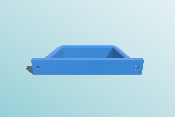 3D Resin Printer Lid Handle | 3d print model