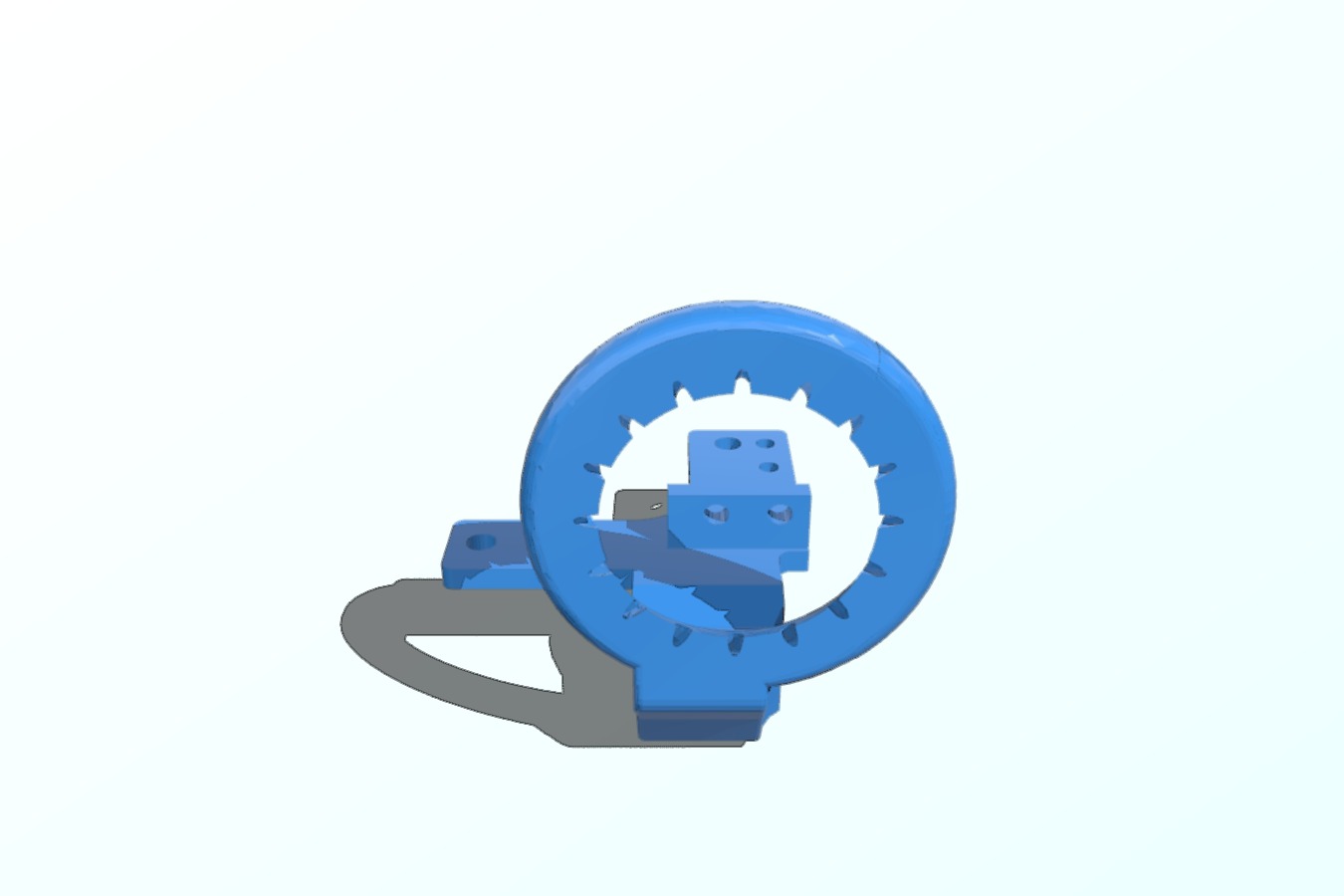 Anycubic 4Max Circular Fan Duct