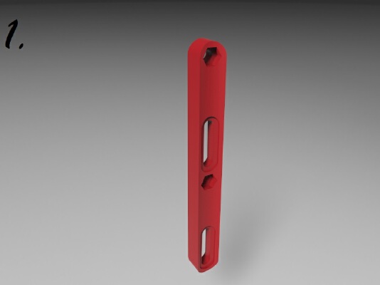 Bottle cage braze-on DISPLACER | 3d print model