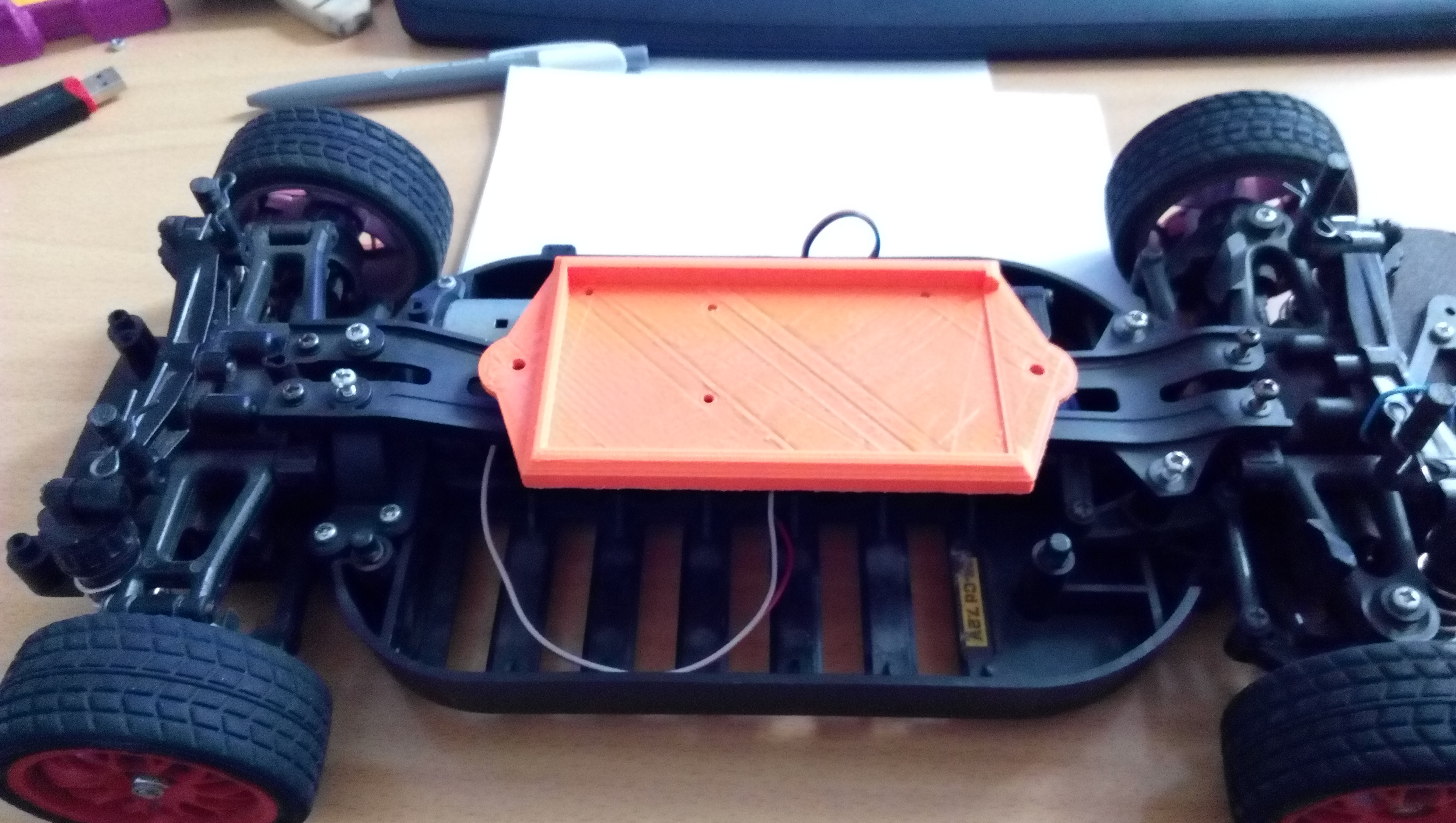 Arduino uno and mega uni mount (for TT-01)