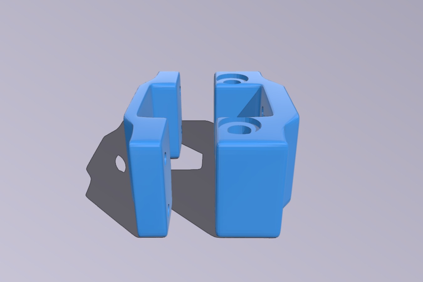 Anti Back-lash lead screw nut mount
