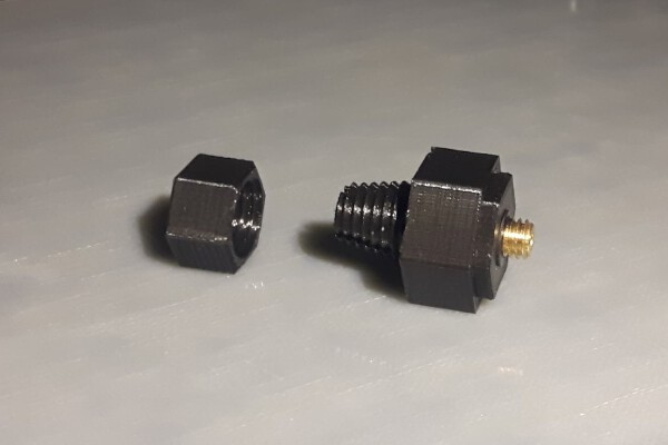 Tapered thread bowden coupling PC4-M6 (with original coupling insert) | 3d print model