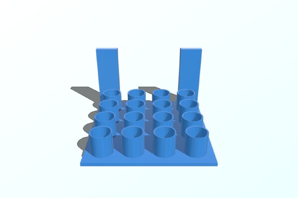 Dry-Erase Expo Marker Stand | 3d print model