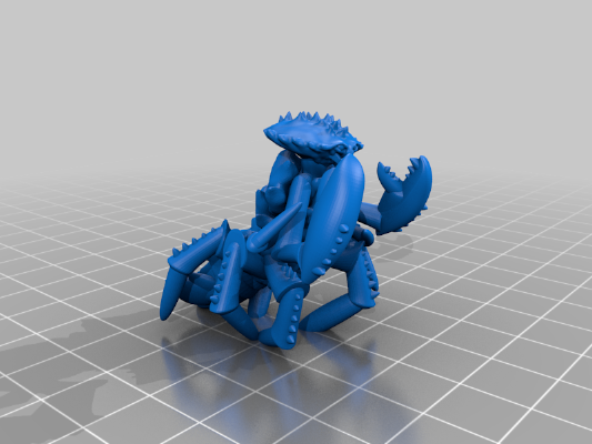 Frosthaven Lurker Clawcrusher | 3d print model