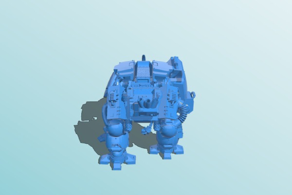 Ironclad War Rhino | 3d print model