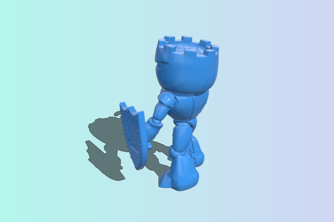 Castleman Warrior Mascot