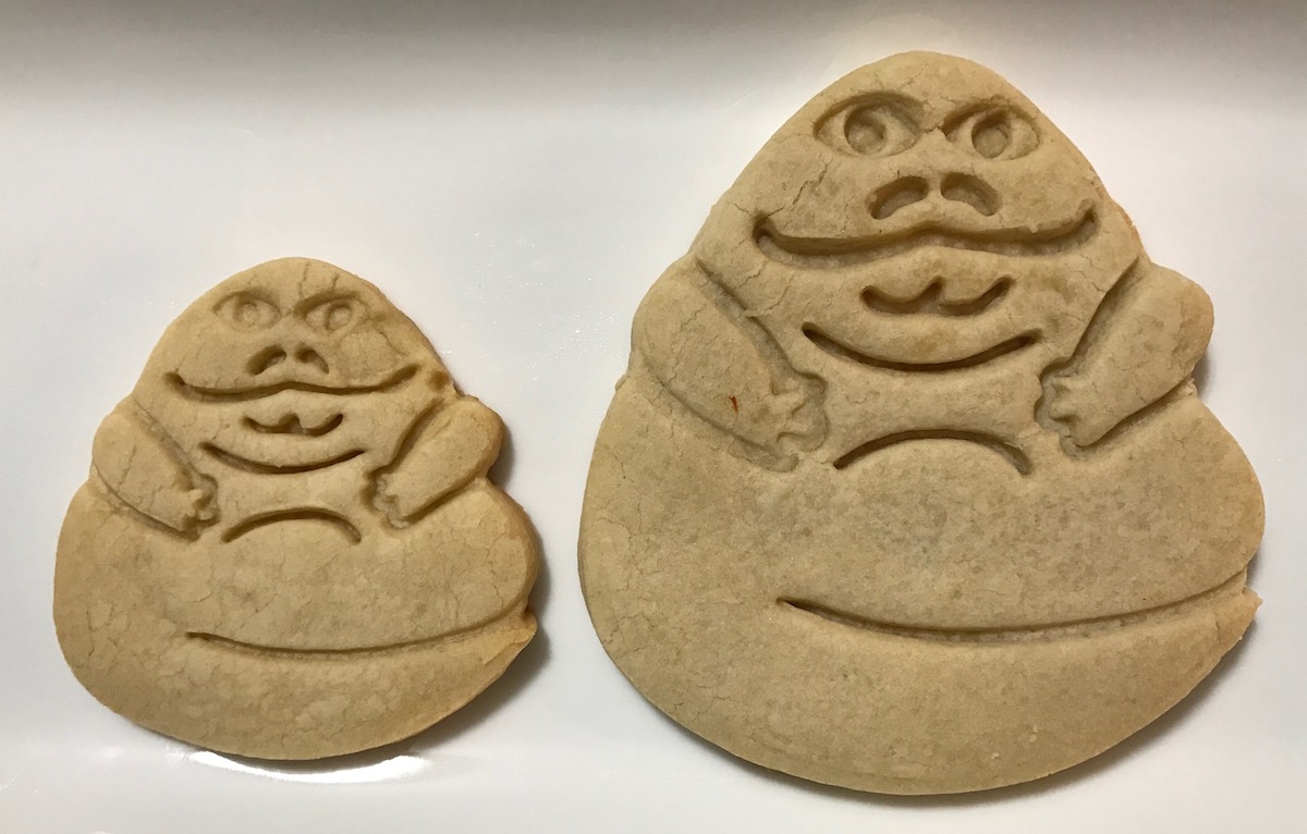 Jabba the Hutt Cookie Cutter (Simple Version)