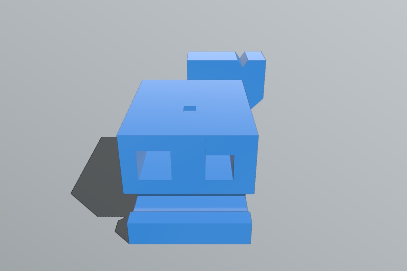 The cube whale