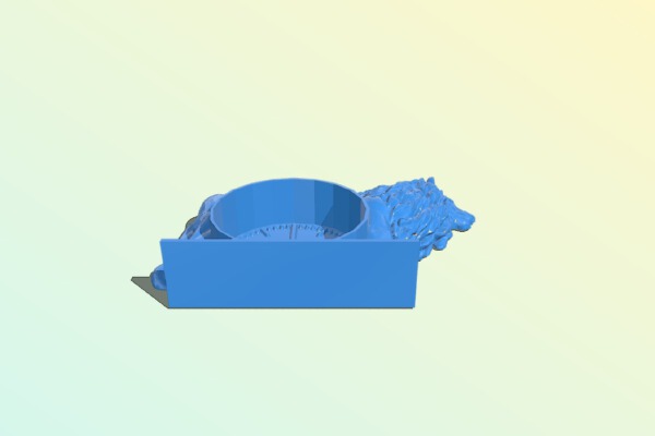 Lion clock | 3d print model