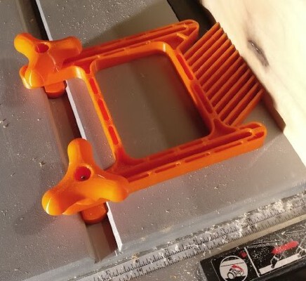 Longer True-FLEX Featherboard for Hitachi C10RJ (Metabo) | 3d print model