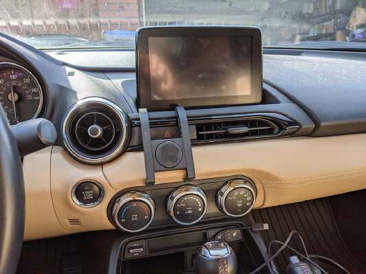 ND Miata Folding Magnetic Phone Mount | 3d print model