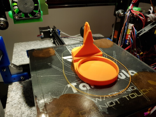 TS100 Soldering Iron Holder Station - 70mm with bearing holder | 3d print model