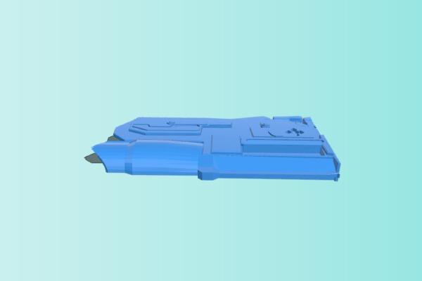 Captain Cold's (Cold Gun) from The Flash | 3d print model