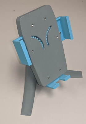 Quick Grab Phone Holder, Vertical | 3d print model